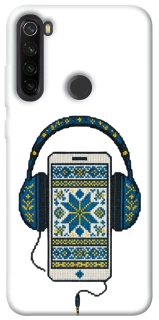 Чехол на Xiaomi Redmi Note 8T Современная вышиванка фото 1 из 1