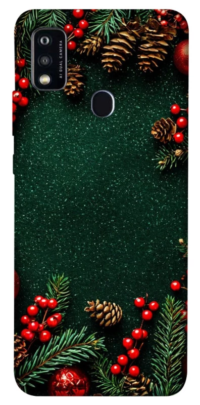 Чохол на ZTE Blade A51 Новорічний v30 фото 1 з 1