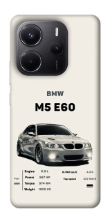Чохол на Xiaomi Redmi Note 14 5G BMW M5 E60 фото 1 з 1