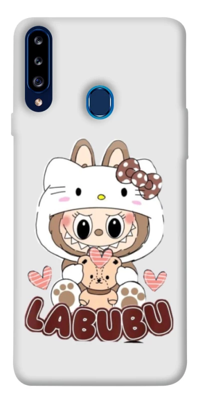 Чохол на Samsung Galaxy A20s Hello Kitty Labubu фото 1 з 1