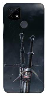 Чохол на Realme C21 Мечі Ведьмака фото 1 з 1