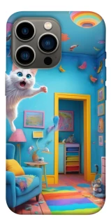Чохол на Apple iPhone 13 Pro (6.1") crazy cat фото 1 з 1