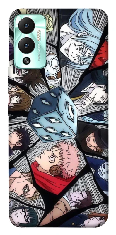 Чохол на Infinix Hot 12 Play jujutsu kaisen v4 фото 1 з 1