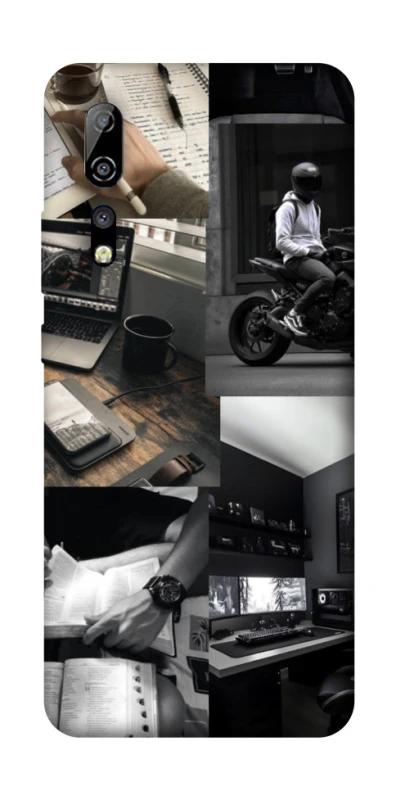 Чехол на ZTE Axon 10 Pro My style collage ver.2 фото 1 из 1