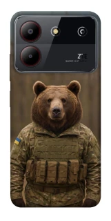 Чохол на ZTE Blade A54 4G Ведмідь захисник фото 1 з 1