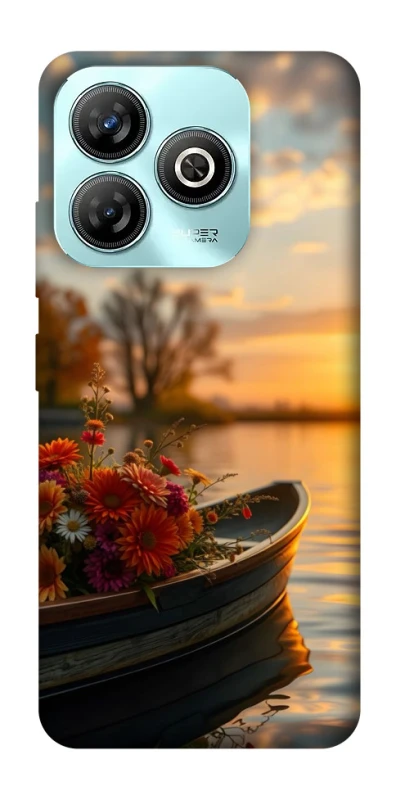 Чехол на ZTE Blade A75 4G Flowers v18 фото 1 из 1