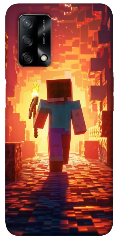 Чохол на Oppo A74 4G Minecraft adventure фото 1 з 1