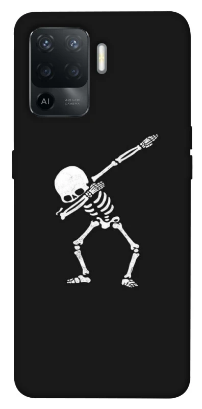 Чохол на Oppo Reno 5 Lite Halloween skeleton фото 1 з 1