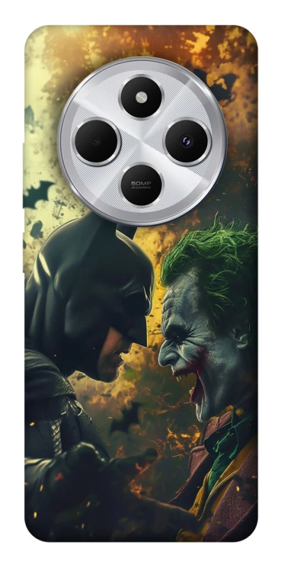 Чехол на Xiaomi Redmi 14C / Poco C75 Batman and the Joker фото 1 из 1