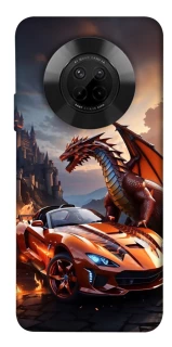 Чохол на Huawei Y9a Сar and dragon фото 1 з 1