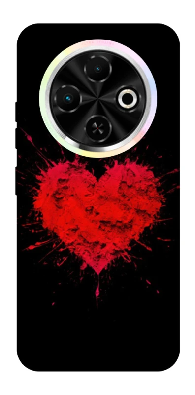 Чехол на TECNO Spark 30C Splash heart фото 1 из 1