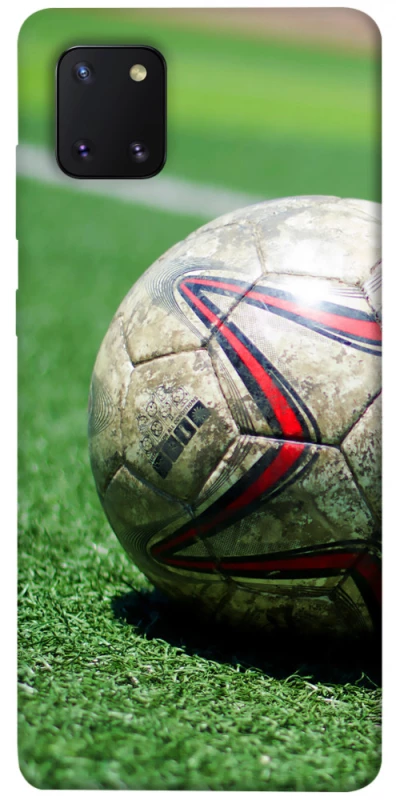 Чехол на Samsung Galaxy Note 10 Lite (A81) Мяч на газоне фото 1 из 1