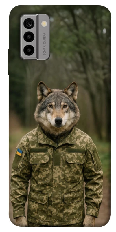 Чохол на Nokia G22 Вовк захисник фото 1 з 1