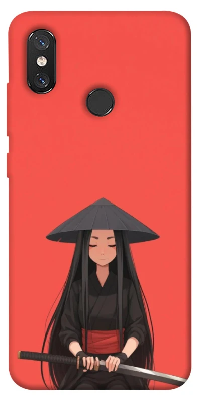 Чохол на Xiaomi Mi 8 Red samurai фото 1 з 1