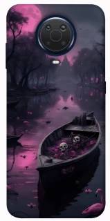 Чохол на Nokia G20 / G10 / 6.3 Boat and flamingo фото 1 з 1