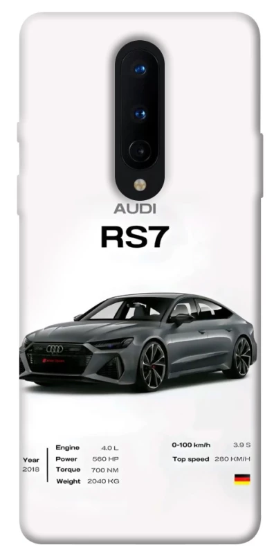 Чехол на OnePlus 8 Audi RS7 фото 1 из 1