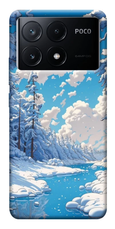 Чохол на Xiaomi Poco X6 Winter art фото 1 з 1