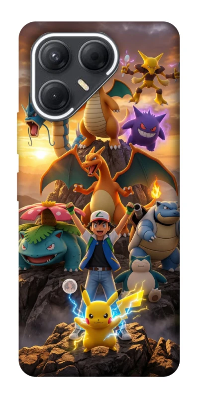 Чехол на TECNO Pova 7 Pokemon фото 1 из 1
