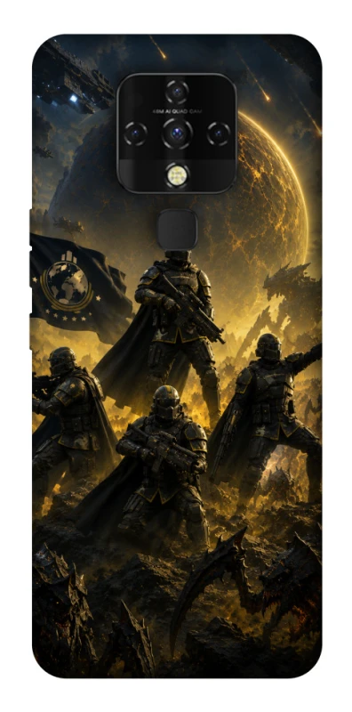 Чохол на TECNO Camon 16 SE HELLDIVERS ver.2 фото 1 з 1