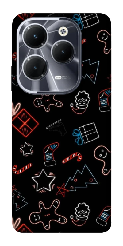 Чохол на Infinix Hot 40 Pro Christmas spirit ver.6 фото 1 з 1