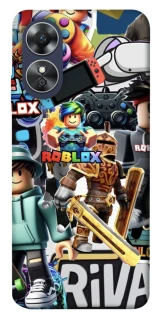 Чохол на Oppo A17 Roblox collage ver.1 фото 1 з 1