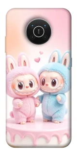 Чехол на Nokia X10 / X20 Labubu Twins фото 1 из 1