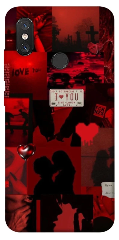 Чохол на Xiaomi Mi 8 Love collage ver.2 фото 1 з 1