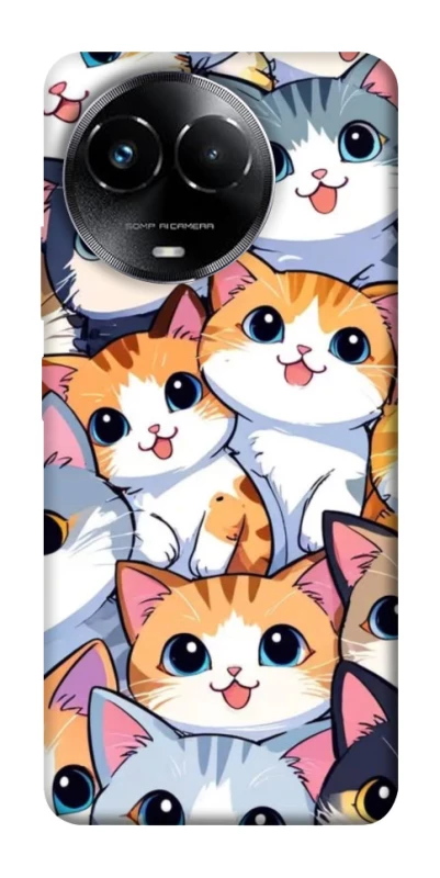 Чохол на Realme C67 4G Cute Cat v2 фото 1 з 1