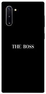 Чехол на Samsung Galaxy Note 10 The boss фото 1 из 1