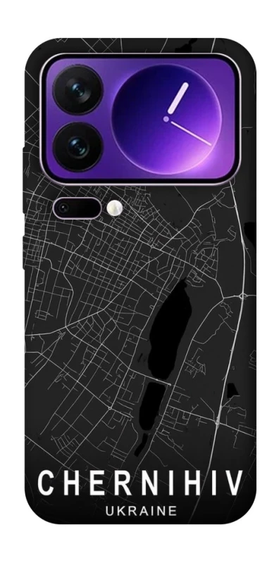 Чохол на Xiaomi 17 Pro Max Chernihiv map фото 1 з 1