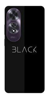 Чехол на Oppo A60 Black фото 1 из 1