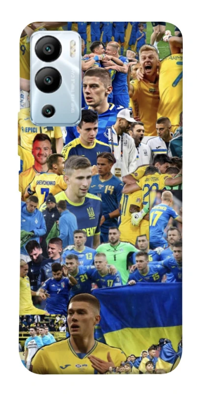 Чехол на Infinix Hot 12i UA-Football ver.6 фото 1 из 1