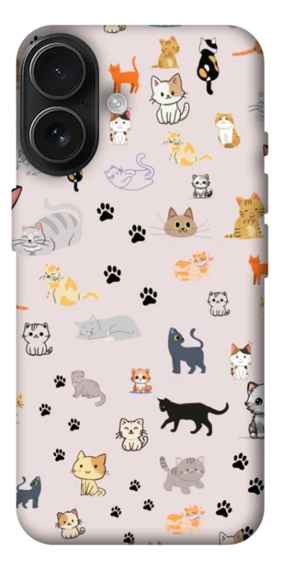 Чехол на Apple iPhone 17 (6.3") Cat style ver.1 фото 1 из 1