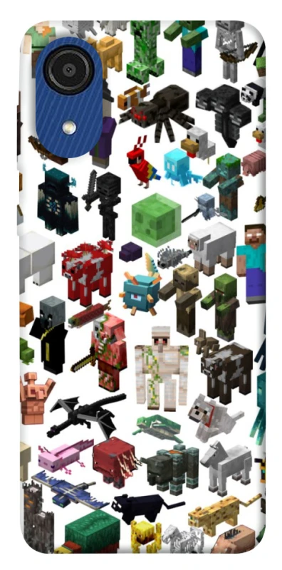 Чохол на Samsung Galaxy A03 Core Minecraft v4 фото 1 з 1