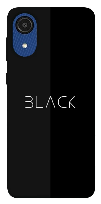 Чохол на Samsung Galaxy A03 Core Black фото 1 з 1