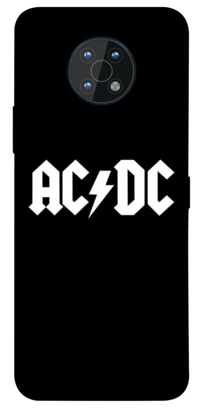 Чехол на Nokia G50 AC/DC logo фото 1 Чехол на Nokia G50 AC/DC logo фото 1 из 1
