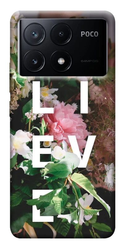 Чехол на Xiaomi Poco X6 Believe фото 1 из 1