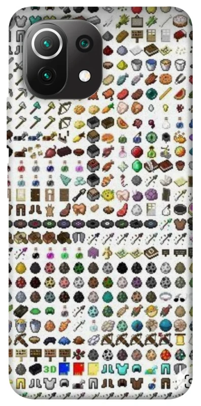 Чохол на Xiaomi Mi 11 Lite Minecraft v2 фото 1 з 1