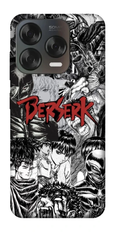 Чехол на ZTE Blade V70 Design Berserk Collage фото 1 из 2