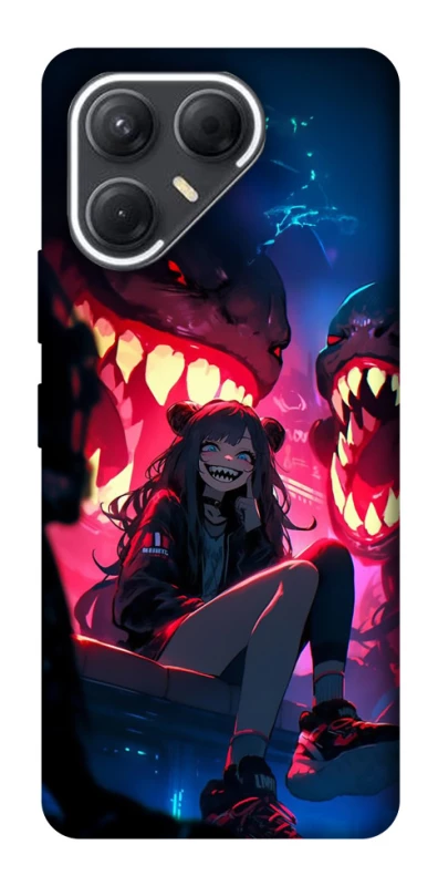 Чохол на TECNO Pova 7 Anime girl фото 1 з 1