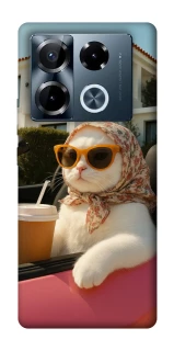 Чехол на Infinix Note 40 Pro 4G Stylish Cat Cruise фото 1 Чехол на Infinix Note 40 Pro 4G Stylish Cat Cruise фото 1 из 1