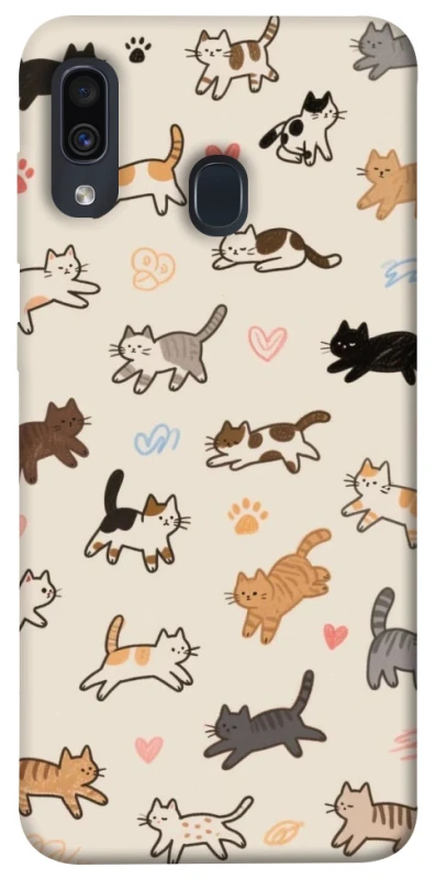 Чохол на Samsung Galaxy A20 / A30 Cat style ver.2 фото 1 з 1