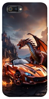 Чохол на Realme C2 Сar and dragon фото 1 з 1