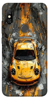 Чехол на Xiaomi Redmi Note 6 Pro Drawn Porsche фото 1 из 1