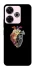 Чохол на Xiaomi Poco M6 4G Heart with flowers фото 1 з 1