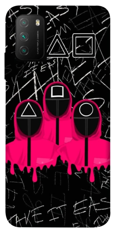 Чехол на Xiaomi Poco M3 squid game v4 фото 1 из 1