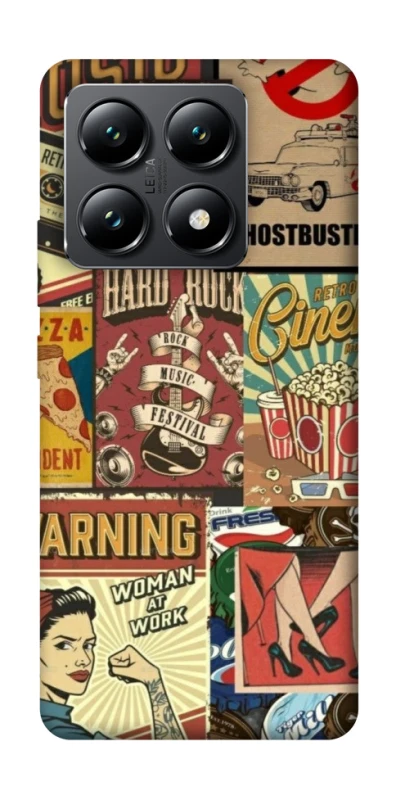 Чохол на Xiaomi 14T Retro collage ver.2 фото 1 з 1