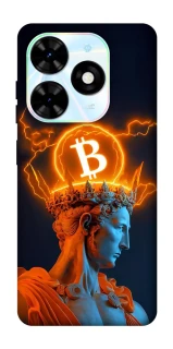 Чехол на TECNO Spark Go 2024 Bitcoin God фото 1 из 1