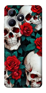 Чохол на Realme Note 50 5G skull and rose фото 1 з 1