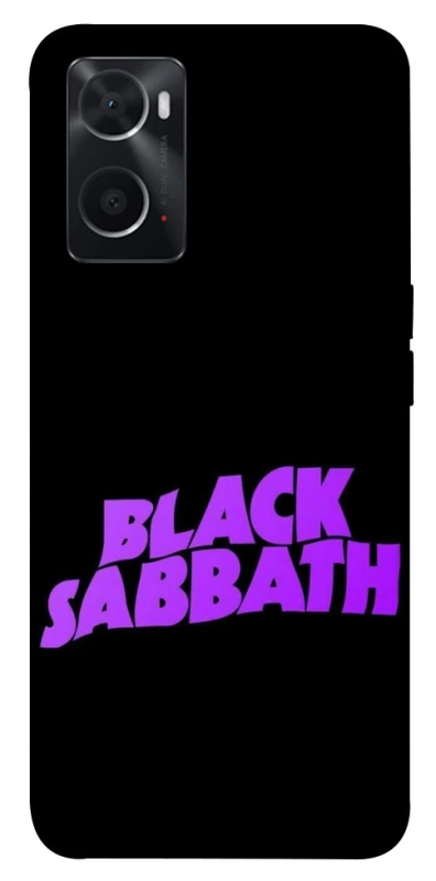 Чехол на Oppo A76 4G Black Sabbath logo ver.1 фото 1 из 1